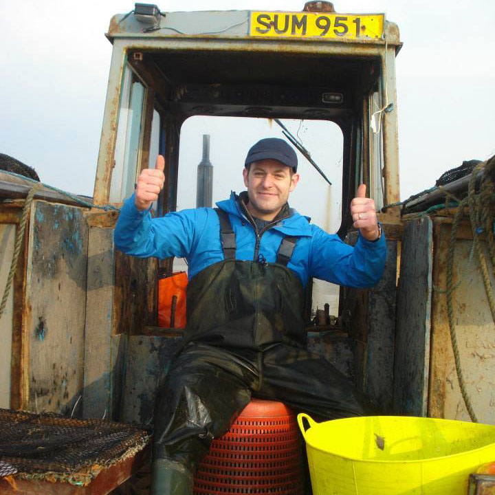 Matt Baker from Country File visits Southport Seafood